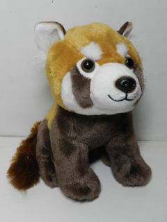 Obrázek z Panda červená sedící, plyš 20cm 